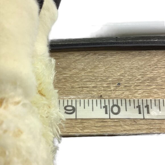 Aurora Realistic Llama Alpaca Plush Stuffed Animal Laying Lying Down NWT Cream - Picture 10 of 10